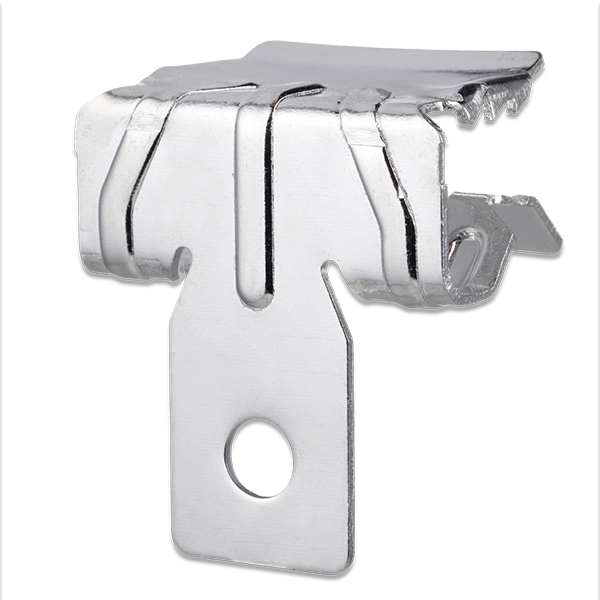 A purlin anchor clip offered by Ceiling Outfitters